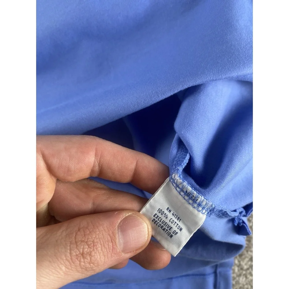 Polo Ralph Lauren Blue Pima Soft Touch Cotton Polo Mens XL Classic Flesh Pony‎
